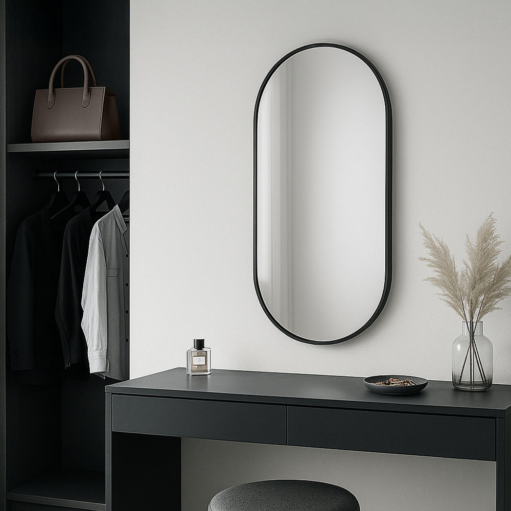 Specchio da parete Picciano in diversi colori e dimensioni [en.casa] - premiumXL