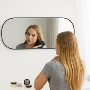 Specchio Ovale da Parete Picciano - Vari Colori e Misure [en.casa]