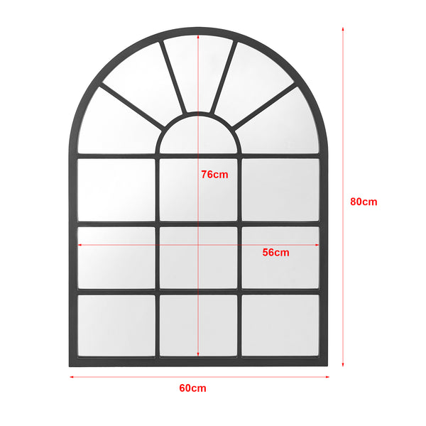 Specchio da parete Villalago in diversi colori [en.casa]