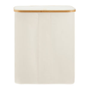 Cesto Portabiancheria Rusko con Coperchio e 3 Sacchi - Vari colori [en.casa]