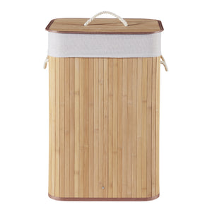 Cesto Portabiancheria Salla con Coperchio e Sacco Rimovibile - Vari Modelli [en.casa] 