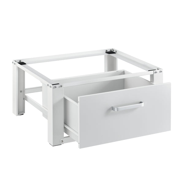 Base Supporto Comfortixx per Lavatrice e Asciugatrice con Cassetto 63x54x31 cm Carico max. 150 kg [en.casa]