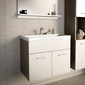 Mobile Sottolavabo Krildihana a 2 Ante con Lavabo 61 x 40 x 50 cm - Vari Colori [en.casa]
