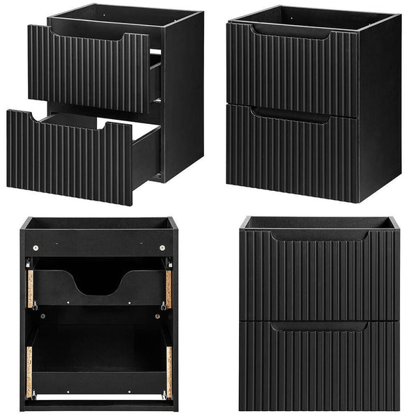 Mobile Sottolavabo da Parete NEWPORT con Cassetti [en.casa]