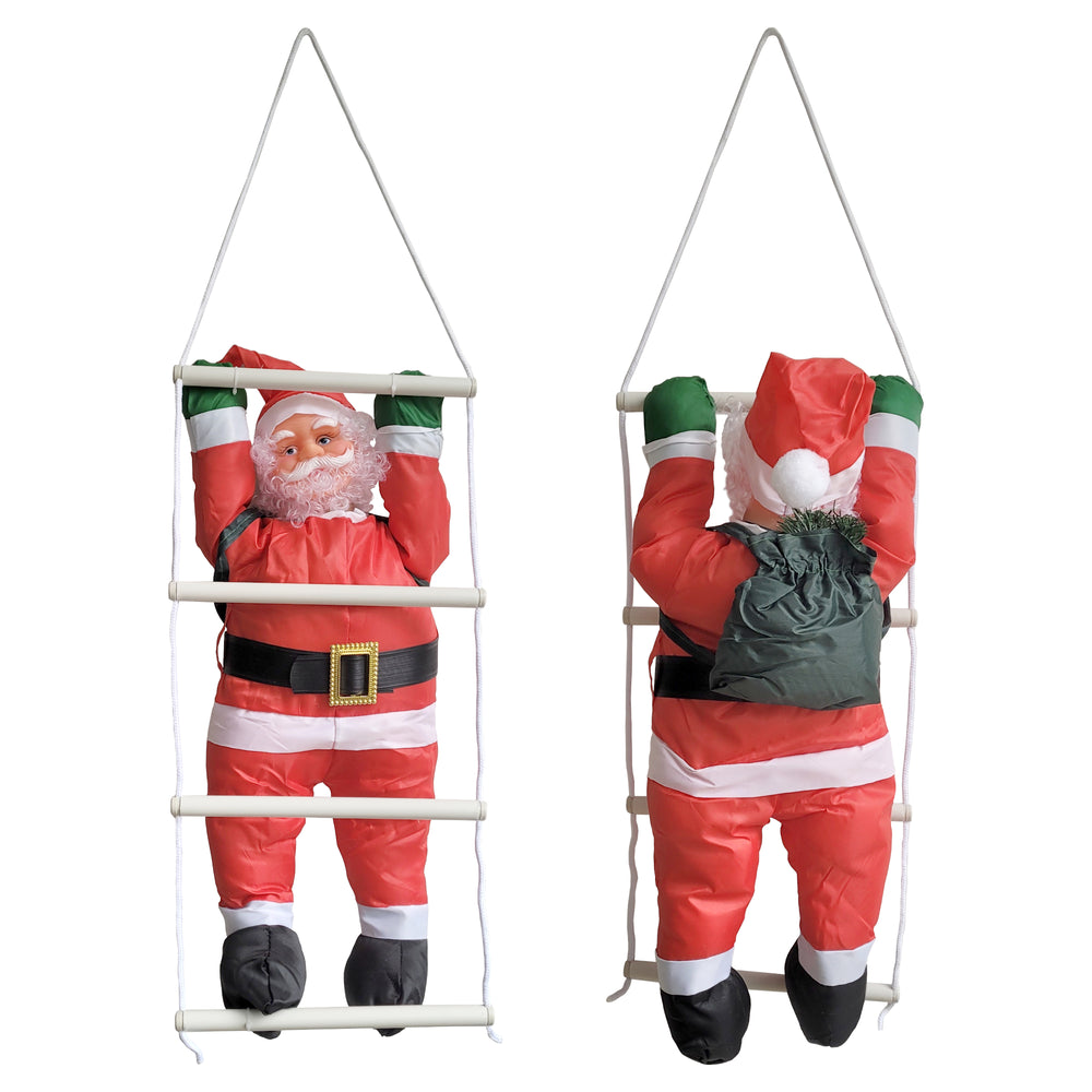 Babbo Natale su scala 60 cm [lux.pro]