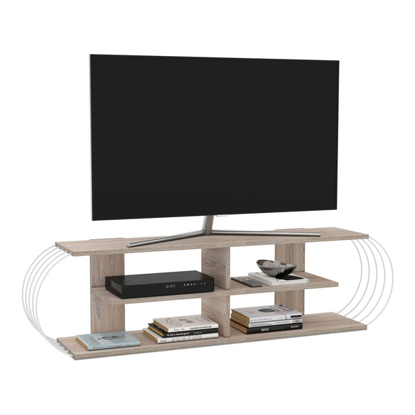 Tavolino TV Robertsfors 180/172/160cm in vari colori [en.casa]