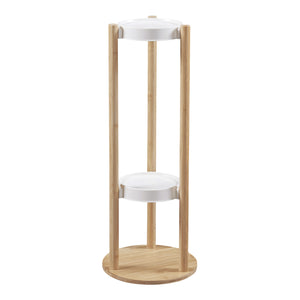 Scaletta Portafiori Sastamala a 3-4 Livelli Bambù - Vari modelli [en.casa] 