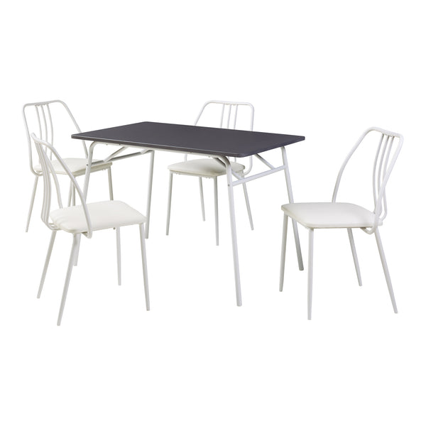 Gruppo da pranzo Omso 5 pz. [en.casa]