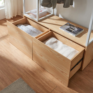 Armadio Aperto Egmating per Guardaroba 180 x 120 x 40 cm - Vari Colori [en.casa]