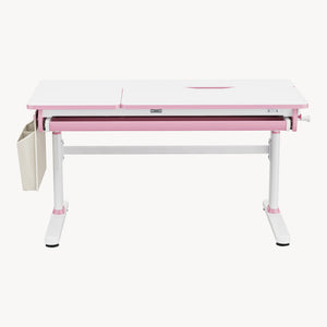 Scrivania Kuosa per Cameretta Regolabile in Altezza con Piano 120 x 60 cm e Cassetto - Vari Colori [en.casa]