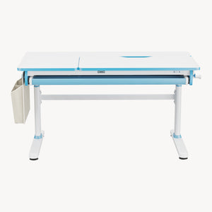 Scrivania per bambini regolabile in altezza Kuosa [en.casa]