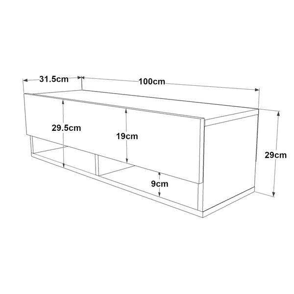 Mobile TV Laitila in varie dimensioni e colori [en.casa]