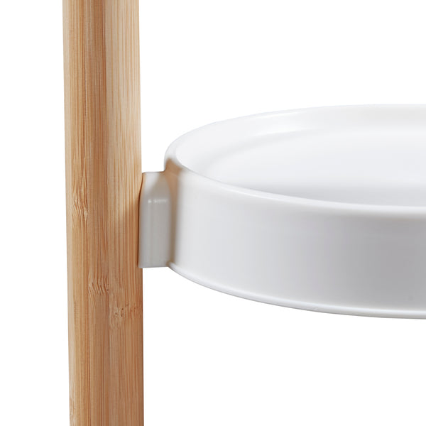 Scaletta Portafiori Sastamala a 3-4 Livelli Bambù - Vari modelli [en.casa] 