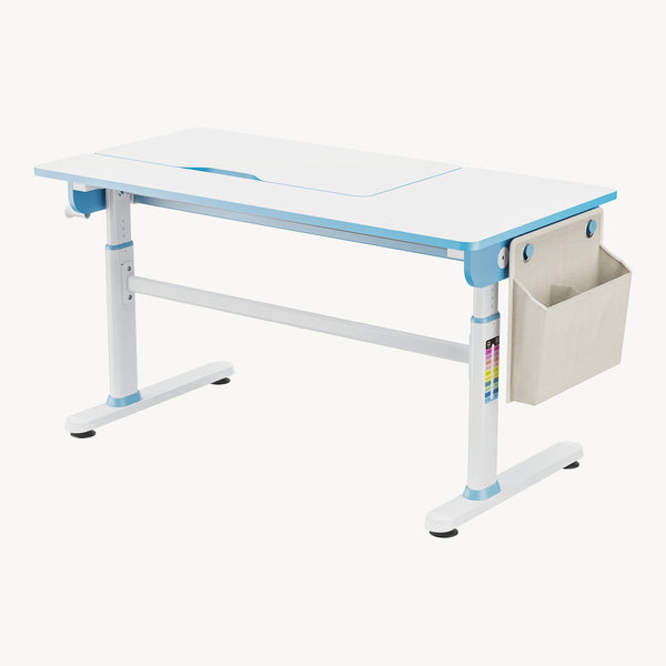 Scrivania per bambini regolabile in altezza Kuosa [en.casa]