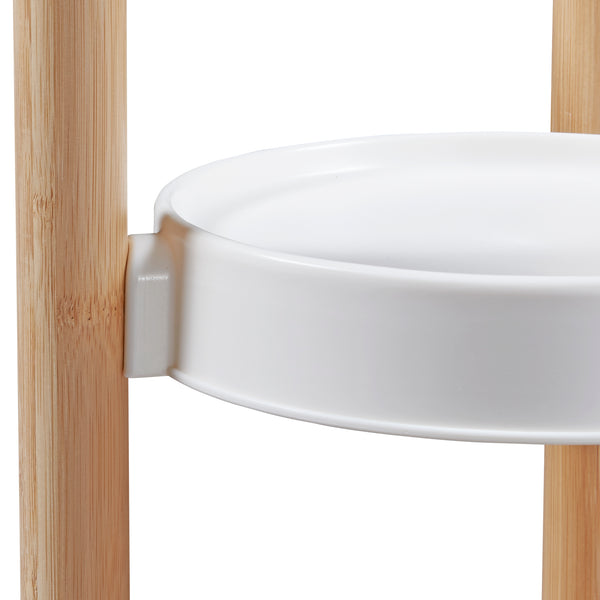 Scaletta Portafiori Sastamala a 3-4 Livelli Bambù - Vari modelli [en.casa] 