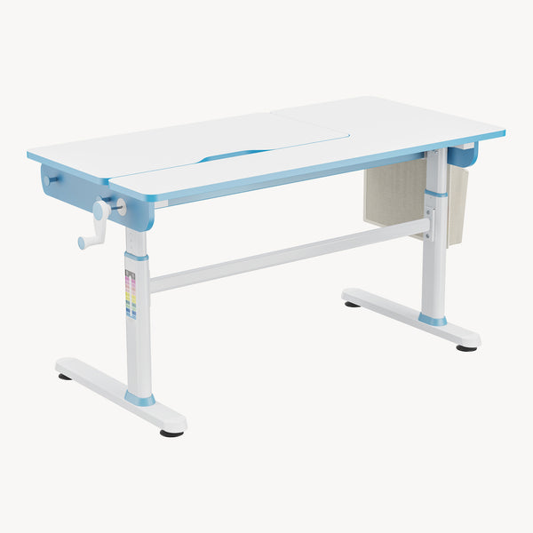 Scrivania per bambini regolabile in altezza Kuosa [en.casa]