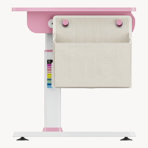 Scrivania Kuosa per Cameretta Regolabile in Altezza con Piano 120 x 60 cm e Cassetto - Vari Colori [en.casa]