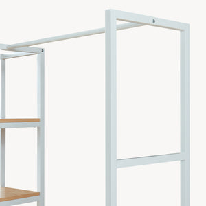 Armadio Aperto Egmating per Guardaroba 180 x 120 x 40 cm - Vari Colori [en.casa]