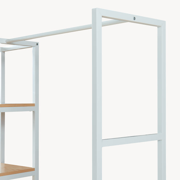 Armadio Aperto Egmating per Guardaroba 180 x 120 x 40 cm - Vari Colori [en.casa]
