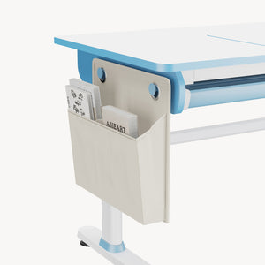 Scrivania per bambini regolabile in altezza Kuosa [en.casa]