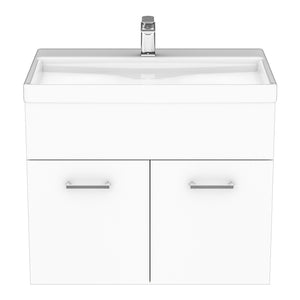 Mobile Sottolavabo Krildihana a 2 Ante con Lavabo 61 x 40 x 50 cm - Vari Colori [en.casa]