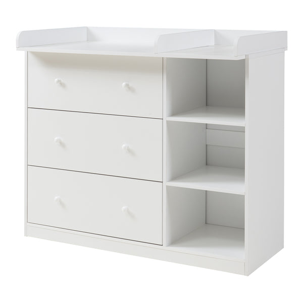 Cassettiera Beldinupp con Piano Fasciatoio Rimovibile 93 x 110 x 55 cm - Vari Colori [en.casa]