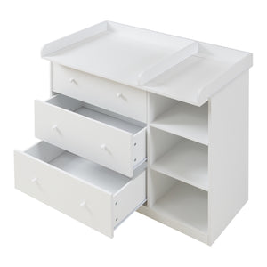 Cassettiera Beldinupp con Piano Fasciatoio Rimovibile 93 x 110 x 55 cm - Vari Colori [en.casa]