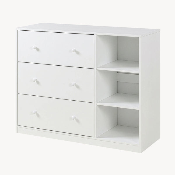 Cassettiera Beldinupp con Piano Fasciatoio Rimovibile 93 x 110 x 55 cm - Vari Colori [en.casa]