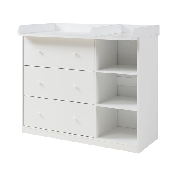 Cassettiera Beldinupp con Piano Fasciatoio Rimovibile 93 x 110 x 55 cm - Vari Colori [en.casa]