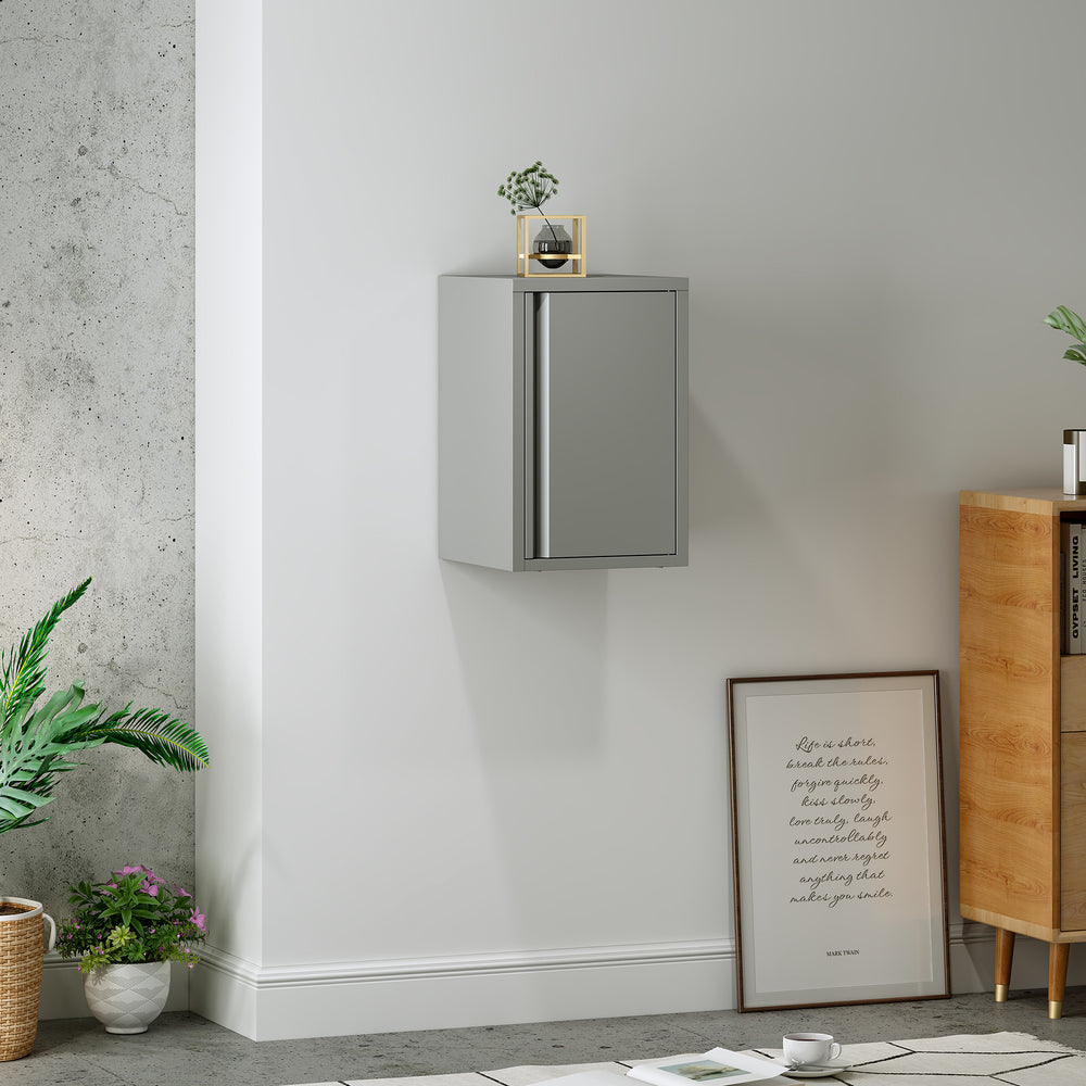 Pensile Burlöv 50x33x35 cm Acciaio [en.casa]