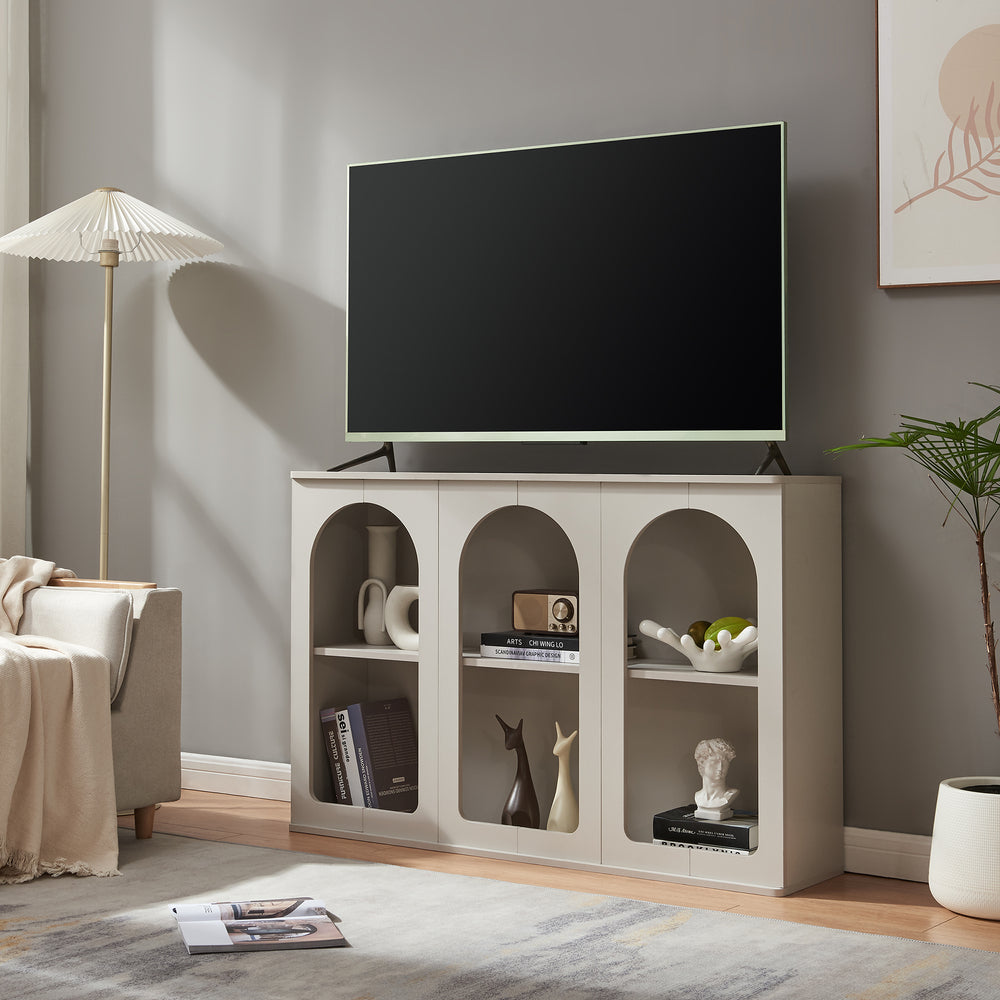 Credenza Trorhun Mobile Contenitore con Ripiano - Vari Misure e Colori [en.casa]