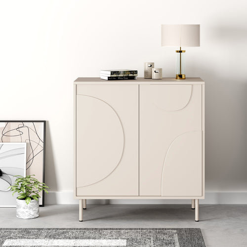 Credenza Holea Comò a 2 Ante 75 x 70 x 34 cm - Vari Colori [en.casa]