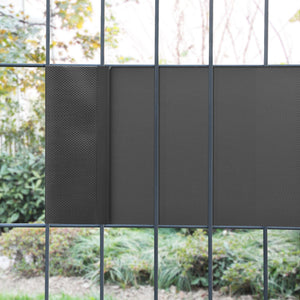 Set di 4 Striscie Frangivista in PVC 'Jesteburg' per Coprire Recinzione di Rete (26,6 m²) Schermatura Protezione Privacy, Frangivento - Vari Colori [en.casa]