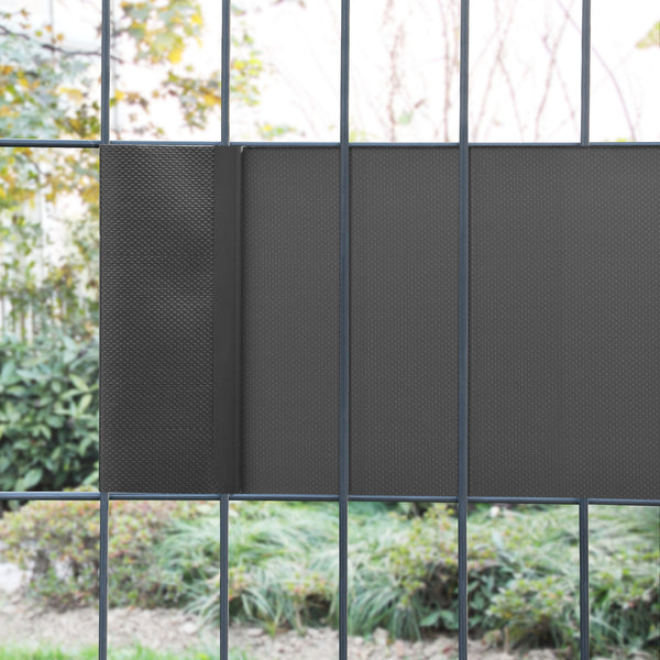 Set di 4 Striscie Frangivista in PVC 'Jesteburg' per Coprire Recinzione di Rete (26,6 m²) Schermatura Protezione Privacy, Frangivento - Vari Colori [en.casa]