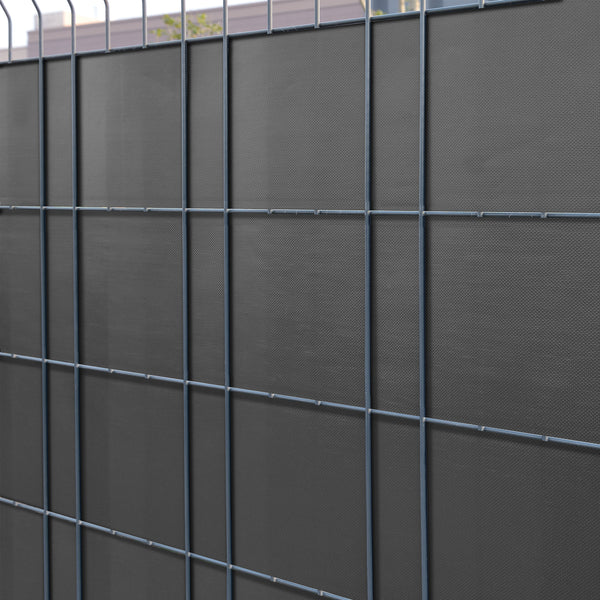 Set di 4 Striscie Frangivista in PVC 'Jesteburg' per Coprire Recinzione di Rete (26,6 m²) Schermatura Protezione Privacy, Frangivento - Vari Colori [en.casa]