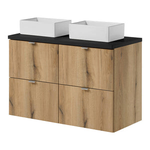 Lavabo Skelbolu con lavabo da appoggio [en.casa]