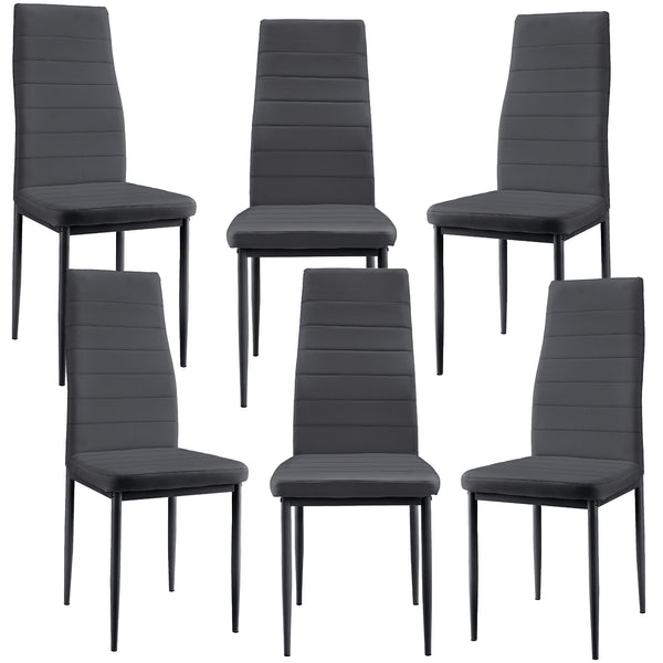 Gruppo da pranzo Bjerkvik (Set, 7 pz) 140x60 cm in vari colori [en.casa]