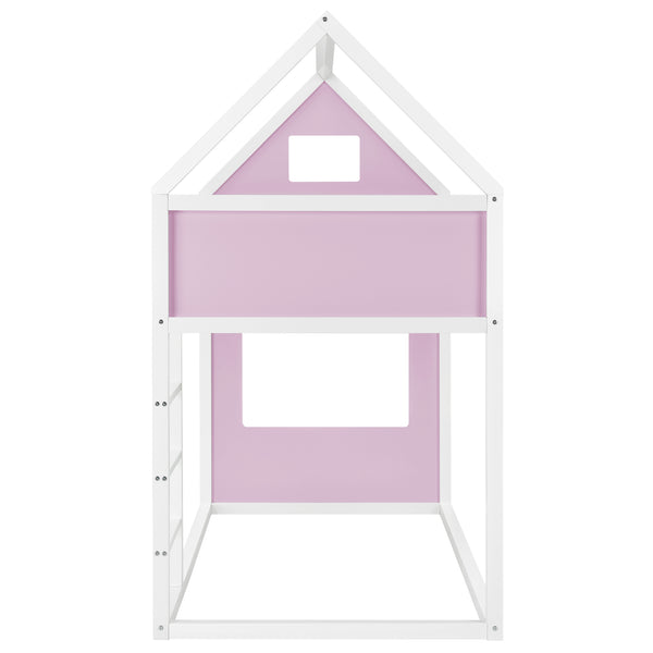 Letto a soppalco Quedlinburg per bambini 90x200 cm in diversi colori [en.casa]