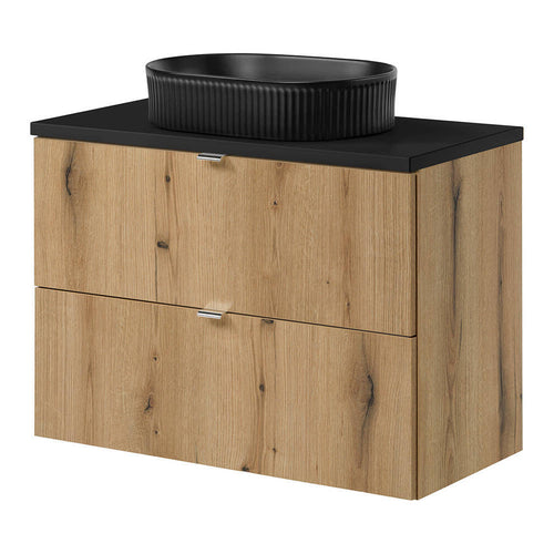 Mobile Pensile Sottolavabo Newport con Lavabo Ovale [en.casa]