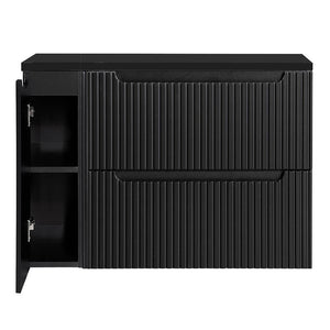 Mobile Sottolavabo da Parete NEWPORT con Cassetti e Armadietto [en.casa]