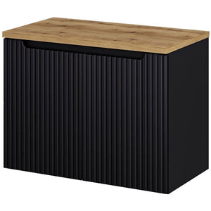 Mobile sottolavabo Skelbolu con ante [en.casa]