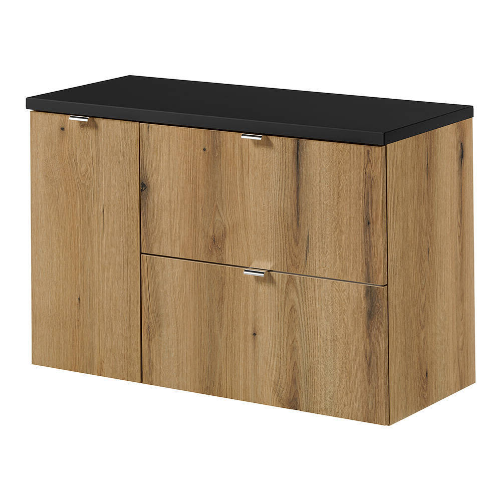 Mobile sottolavabo Skelbolu con 2 cassetti e 1 anta [en.casa]